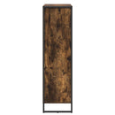 vidaXL Könyvespolc Füstös tölgy 99.5 x 30 x 108.5 cm Faanyag