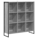 vidaXL Könyvespolc Szürke Sonoma 99.5 x 30 x 108.5 cm Faanyag