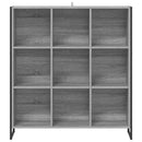vidaXL Könyvespolc Szürke Sonoma 99.5 x 30 x 108.5 cm Faanyag