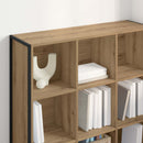 vidaXL Könyvespolc Művészi tölgy 99.5 x 30 x 108.5 cm Faanyag