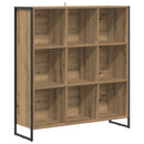 vidaXL Könyvespolc Művészi tölgy 99.5 x 30 x 108.5 cm Faanyag
