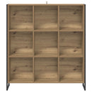 vidaXL Könyvespolc Művészi tölgy 99.5 x 30 x 108.5 cm Faanyag