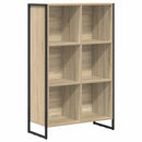 vidaXL Könyvespolc Sonoma Tölgy 68 x 30 x 108 cm Szerelt Fa