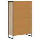 vidaXL Könyvespolc Sonoma 99.5 x 30 x 108.5 cm Faanyag