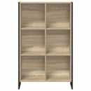 vidaXL Könyvespolc Sonoma 99.5 x 30 x 108.5 cm Faanyag