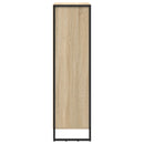 vidaXL Könyvespolc Sonoma 99.5 x 30 x 108.5 cm Faanyag