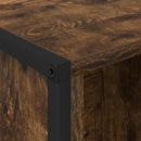 vidaXL Könyvespolc Füstös tölgy 99.5 x 30 x 108.5 cm Faanyag