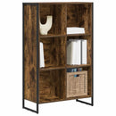 vidaXL Könyvespolc Füstös tölgy 99.5 x 30 x 108.5 cm Faanyag