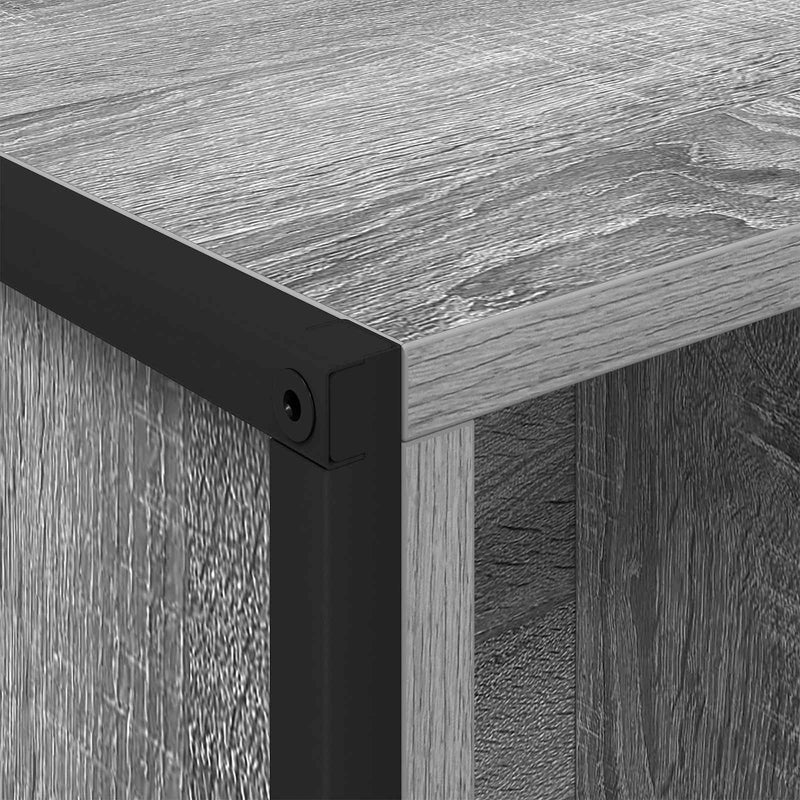 vidaXL Könyvespolc Szürke Sonoma 99.5 x 30 x 108.5 cm Faanyag