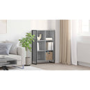 vidaXL Könyvespolc Szürke Sonoma 99.5 x 30 x 108.5 cm Faanyag