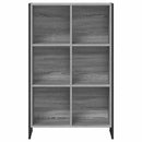 vidaXL Könyvespolc Szürke Sonoma 99.5 x 30 x 108.5 cm Faanyag