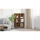 vidaXL Könyvespolc Öreg fa 99.5 x 30 x 108.5 cm Faanyag