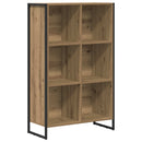 vidaXL Könyvespolc Művészi tölgy 99.5 x 30 x 108.5 cm Faanyag