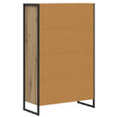 vidaXL Könyvespolc Művészi tölgy 99.5 x 30 x 108.5 cm Faanyag