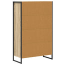 vidaXL Könyvespolc Sonoma 68 x 30 x 108.5 cm Faanyag