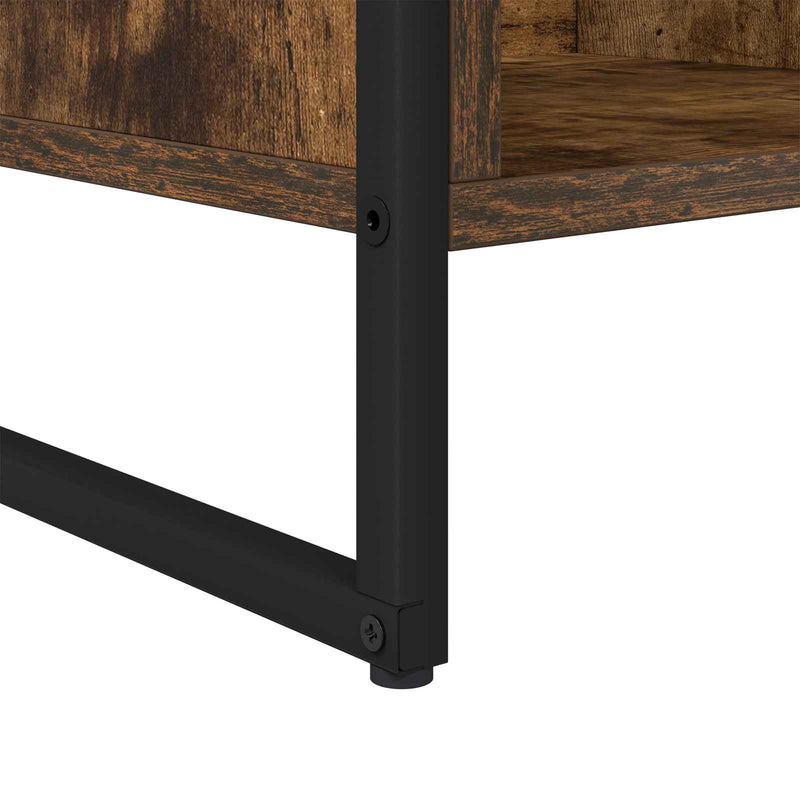 vidaXL Könyvespolc Füstös tölgy 68 x 30 x 108.5 cm Faanyag