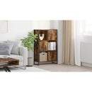 vidaXL Könyvespolc Füstös tölgy 68 x 30 x 108.5 cm Faanyag