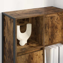 vidaXL Könyvespolc Füstös tölgy 68 x 30 x 108.5 cm Faanyag