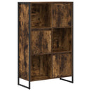 vidaXL Könyvespolc Füstös tölgy 68 x 30 x 108.5 cm Faanyag