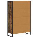 vidaXL Könyvespolc Füstös tölgy 68 x 30 x 108.5 cm Faanyag