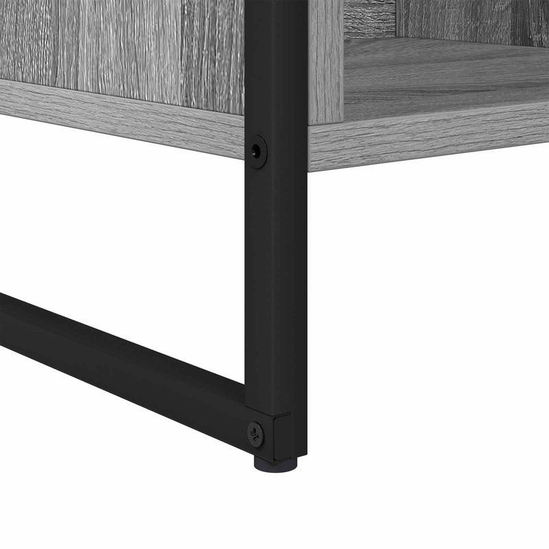 vidaXL Könyvespolc Szürke Sonoma 68 x 30 x 108.5 cm Faanyag