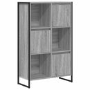 vidaXL Könyvespolc Szürke Sonoma 68 x 30 x 108.5 cm Faanyag