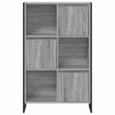 vidaXL Könyvespolc Szürke Sonoma 68 x 30 x 108.5 cm Faanyag