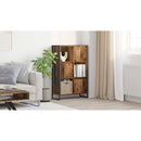 vidaXL Könyvespolc Öreg fa 68 x 30 x 108.5 cm Faanyag