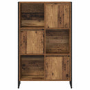 vidaXL Könyvespolc Öreg fa 68 x 30 x 108.5 cm Faanyag