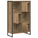 vidaXL Könyvespolc Művészi tölgy 68 x 30 x 108.5 cm Faanyag
