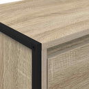 vidaXL Széf Sonoma Tölgy 43 x 36 x 75,5 cm Szerelt Fa
