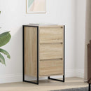 vidaXL Széf Sonoma Tölgy 43 x 36 x 75,5 cm Szerelt Fa