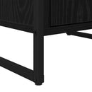 vidaXL Széf fiókkal Fekete tölgy 43 x 36 x 75,5 cm Faanyag