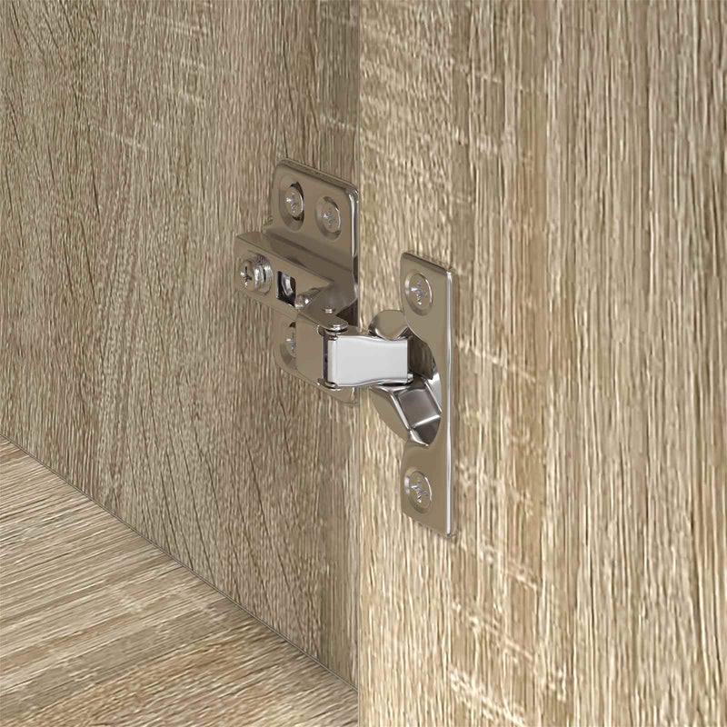 vidaXL Széf fiókkal Sonoma 81 x 36 x 150.5 cm Faanyag