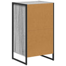 vidaXL Széf fiókkal Szürke Sonoma 43 x 36 x 75,5 cm Faanyag