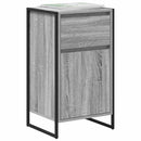 vidaXL Széf fiókkal Szürke Sonoma 43 x 36 x 75,5 cm Faanyag