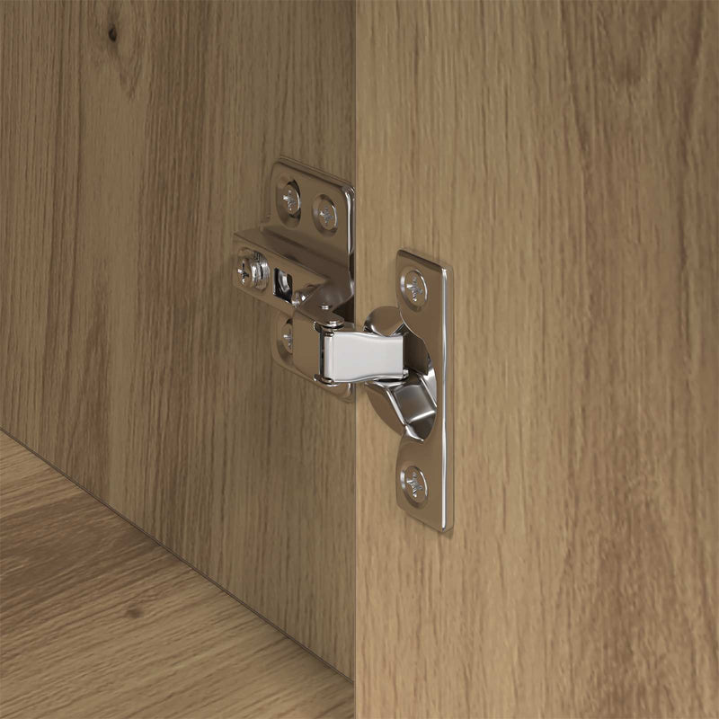 vidaXL Széf fiókkal Művészi tölgy 81 x 36 x 150.5 cm Faanyag