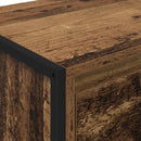 vidaXL Széf Öreg fa 43 x 36 x 75,5 cm Faanyag