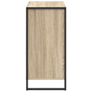 vidaXL Széf fiókkal Sonoma 79 x 36 x 75.5 cm Faanyag
