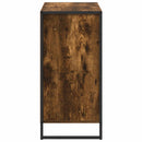 vidaXL Széf fiókkal Füstös tölgy 79 x 36 x 75.5 cm Faanyag