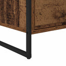 vidaXL Széf fiókkal Öreg fa 79 x 36 x 75.5 cm Faanyag