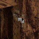 vidaXL Oldalsó szekrény Öreg fa 79 x 36 x 75 cm Faanyag