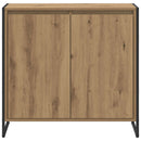 vidaXL Oldalsó szekrény Művészi tölgy 79 x 36 x 75 cm Faanyag