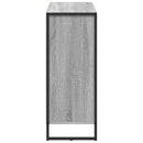 vidaXL Oldalsó szekrény Szürke Sonoma 96,5 x 30 x 75 cm Faanyag