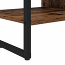 vidaXL Oldalsó szekrény Öreg fa 96.5 x 30 x 75 cm Faanyag