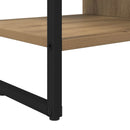 vidaXL Oldalsó szekrény Művészi tölgy 96.5 x 30 x 75 cm Faanyag