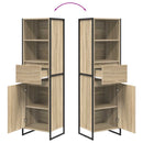 vidaXL Könyvespolc fiókkal Sonoma 43 x 36 x 150,5 cm Faanyag