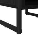 vidaXL Éjjeli asztal 2 pcs Fekete tölgy 39.5 x 30 x 50 cm Faanyag