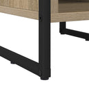 vidaXL Éjjeli asztal 2 pcs Sonoma 39.5 x 30 x 50 cm Faanyag