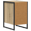 vidaXL Éjjeli asztal 2 pcs Sonoma 39.5 x 30 x 50 cm Faanyag